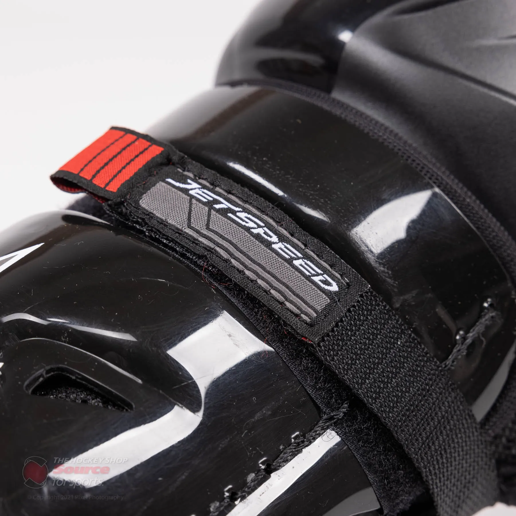CCM Jetspeed FT4 Junior Hockey Shin Guards