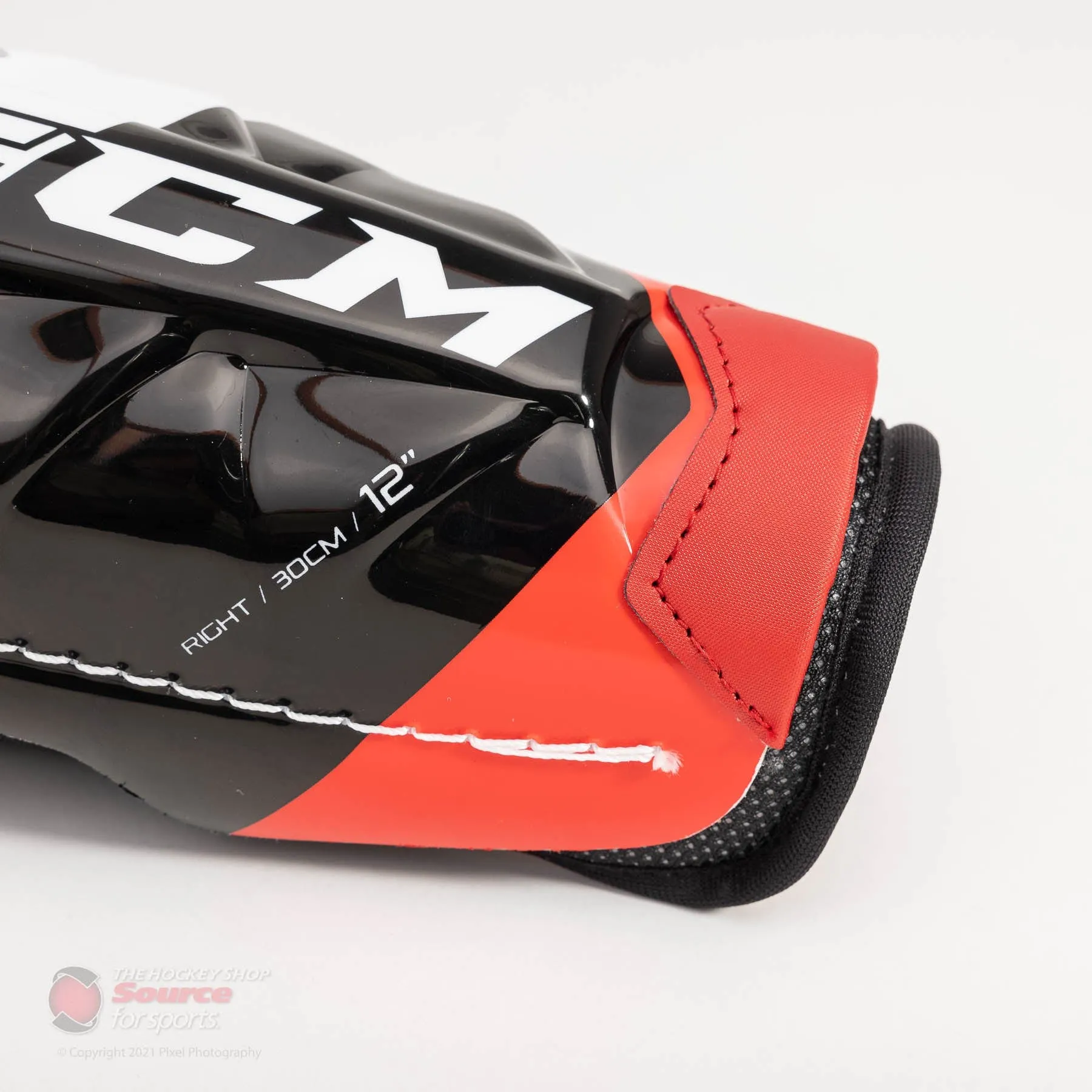 CCM Jetspeed Vibe Junior Hockey Shin Guards - (2021)
