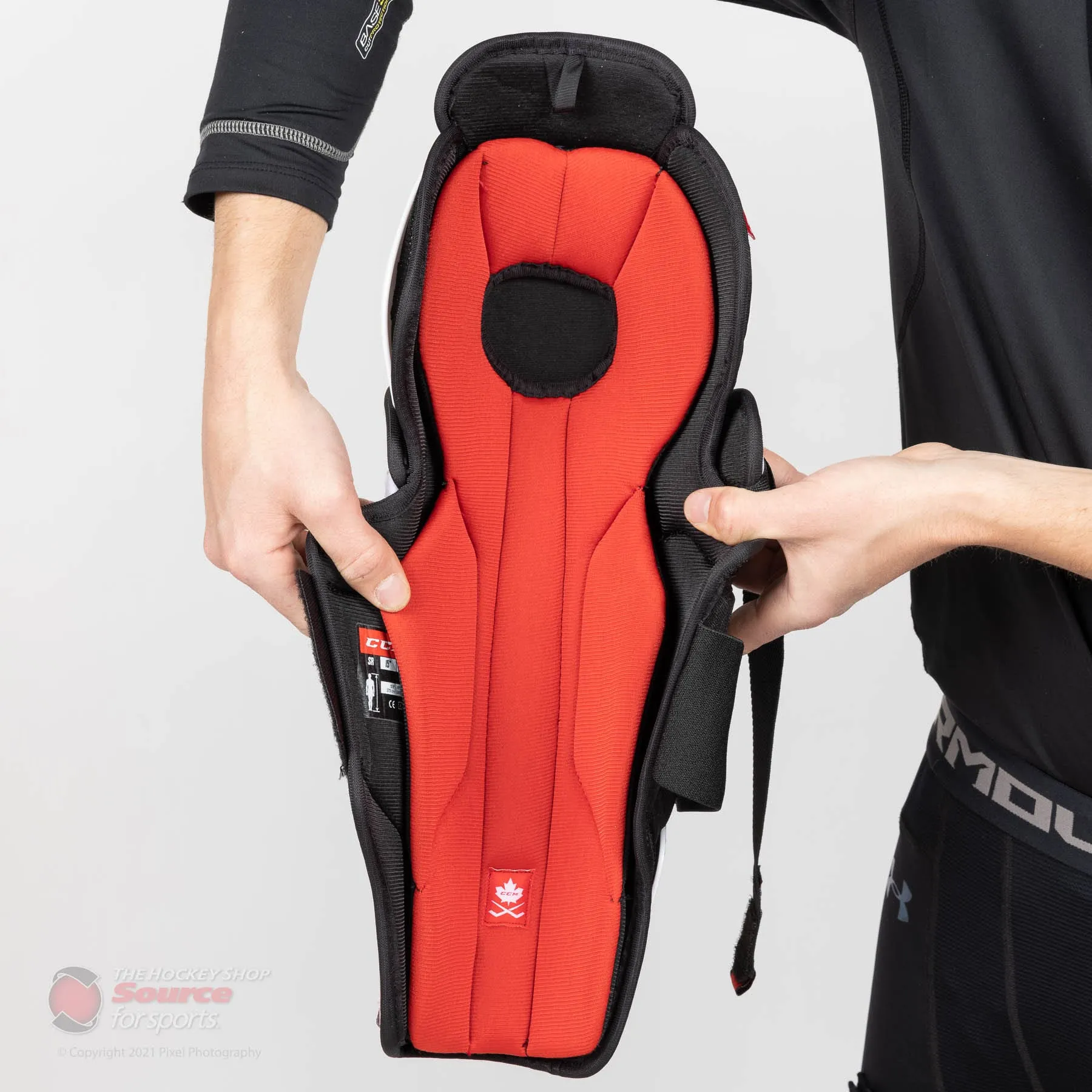 CCM Jetspeed Vibe Senior Hockey Shin Guards - (2021)