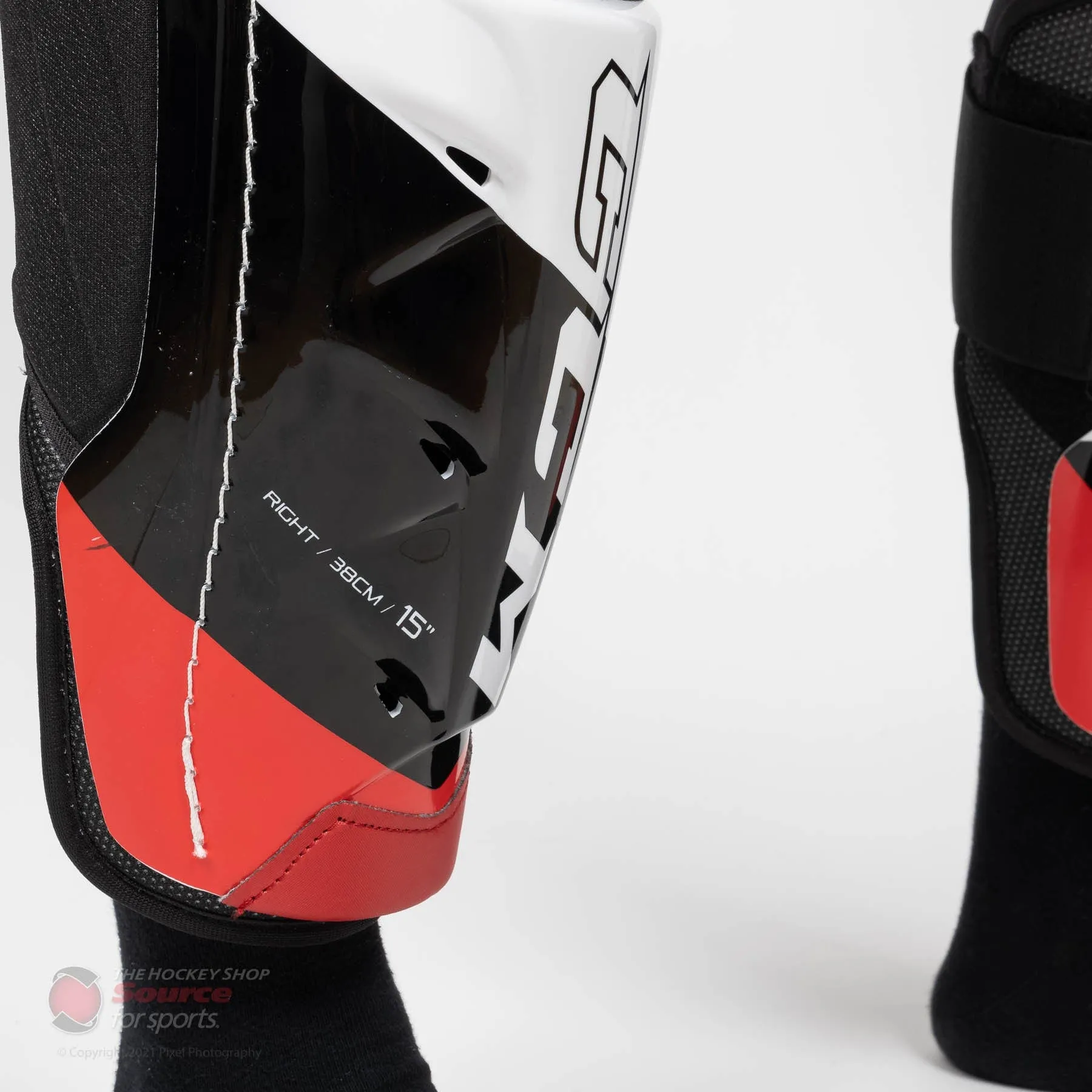 CCM Jetspeed Vibe Senior Hockey Shin Guards - (2021)