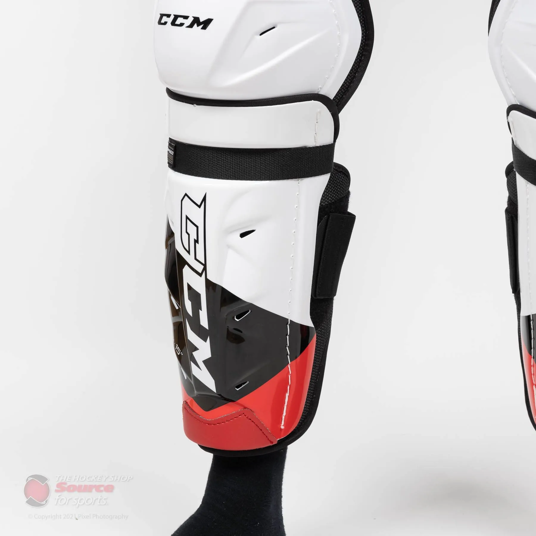 CCM Jetspeed Vibe Senior Hockey Shin Guards - (2021)