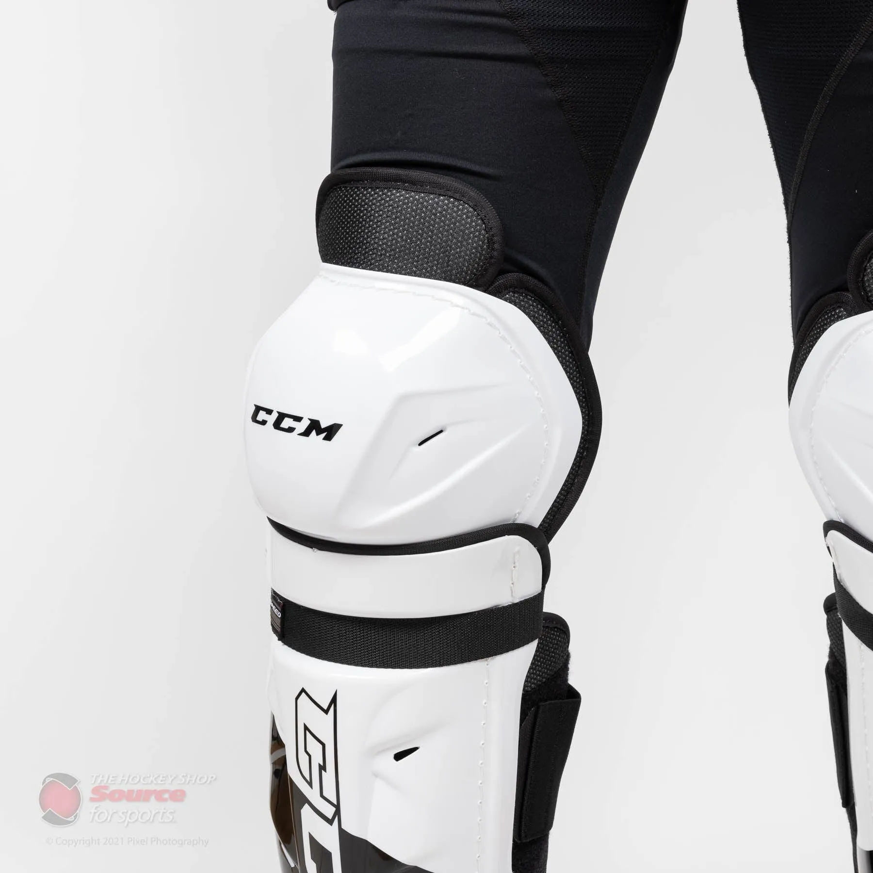 CCM Jetspeed Vibe Senior Hockey Shin Guards - (2021)