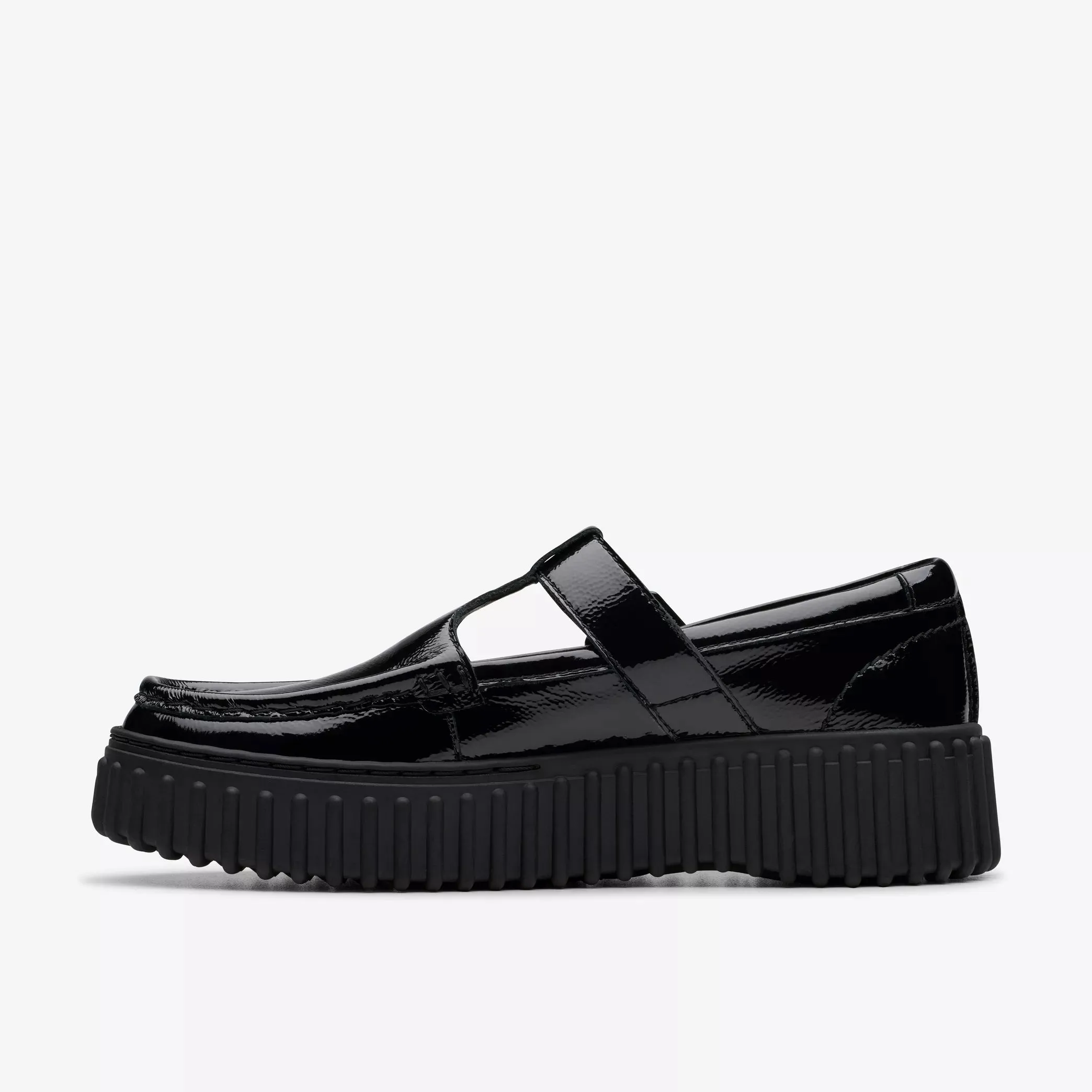 Clarks Women's Torhill Bar Black Patent 26179103