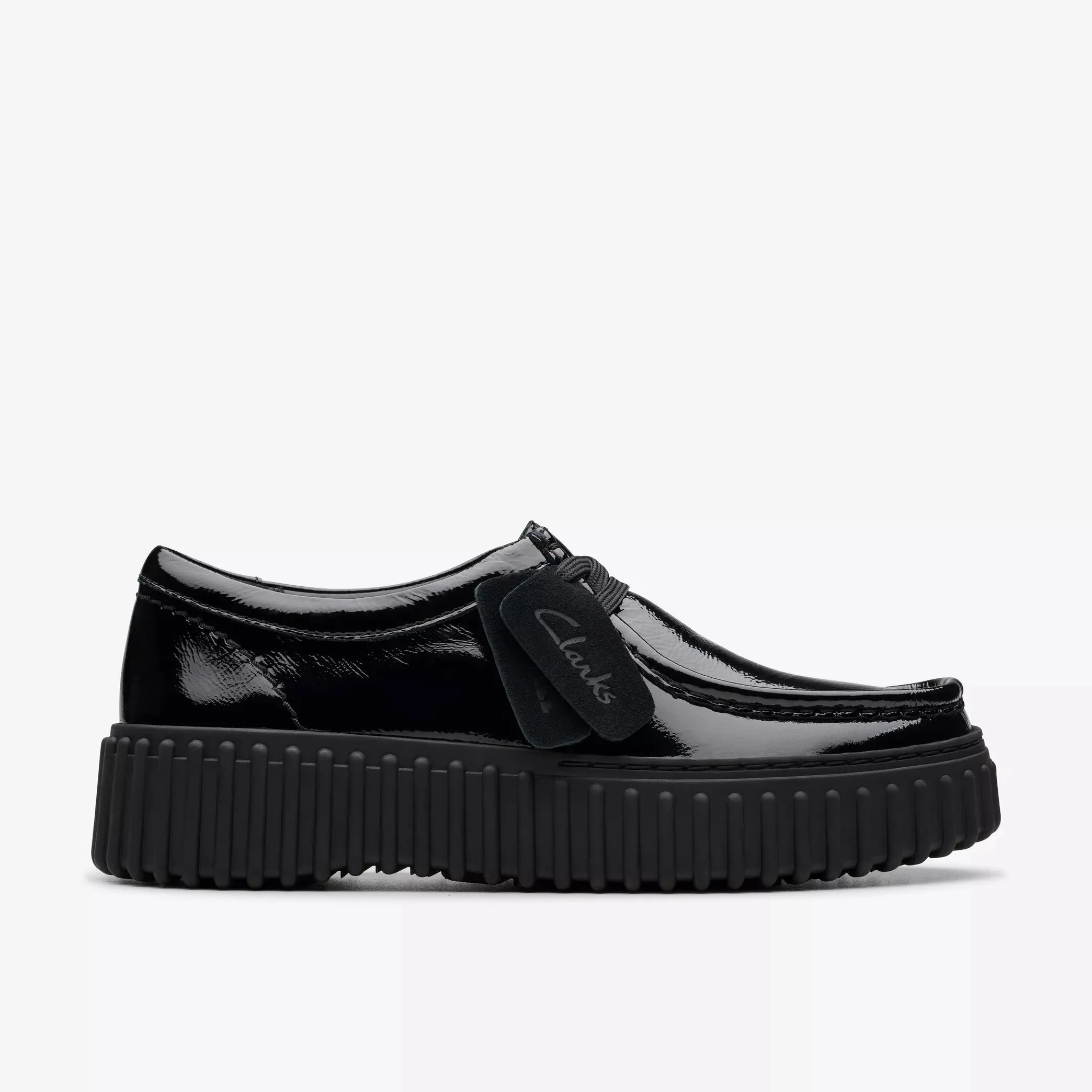 Clarks Women's Torhill Bee Black Patent 26179111
