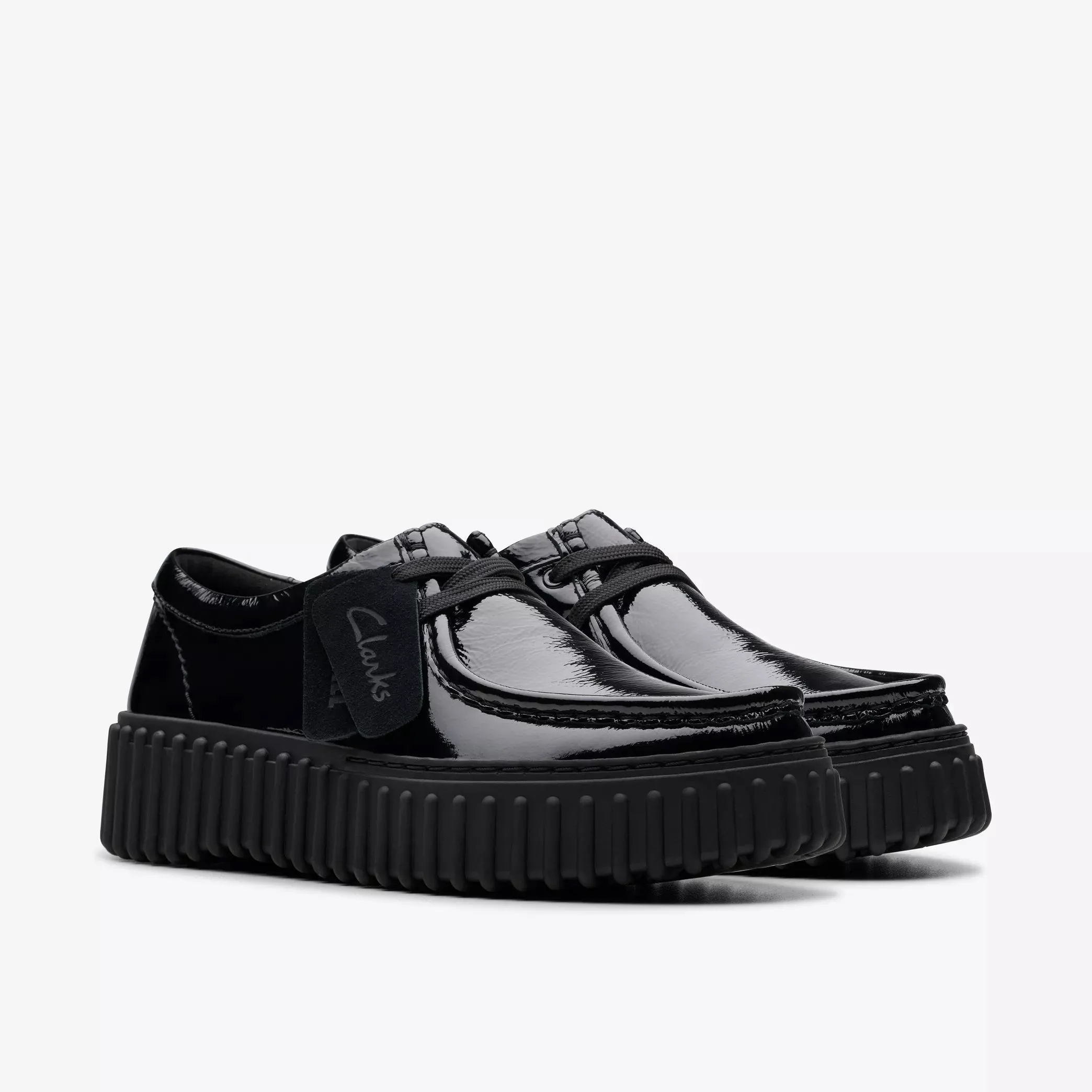 Clarks Women's Torhill Bee Black Patent 26179111