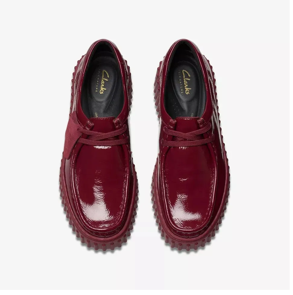 Clarks Women's Torhill Bee Burgundy Patent 26179115