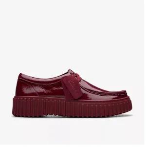 Clarks Women's Torhill Bee Burgundy Patent 26179115