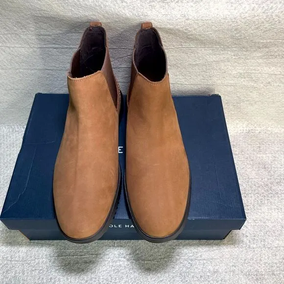 Cole Haan Grand Plus Chelsea Boot Lumber/Java Color Style C38789 Men Size 12 NEW