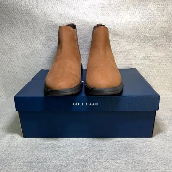 Cole Haan Grand Plus Chelsea Boot Lumber/Java Color Style C38789 Men Size 12 NEW