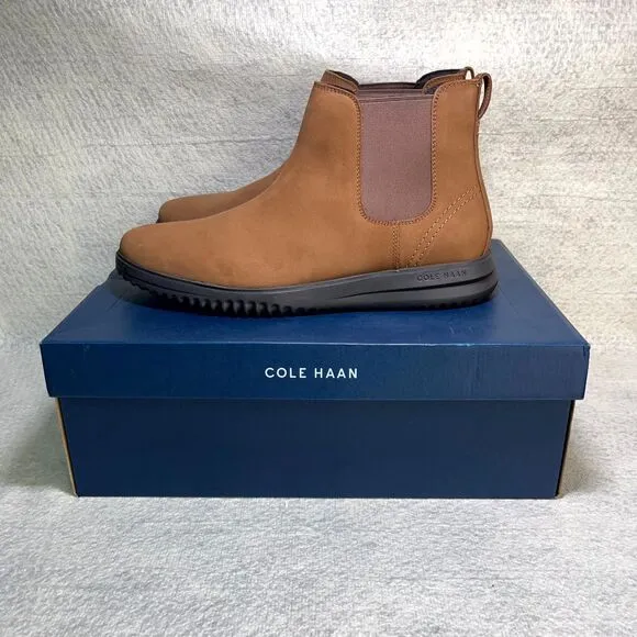 Cole Haan Grand Plus Chelsea Boot Lumber/Java Color Style C38789 Men Size 12 NEW