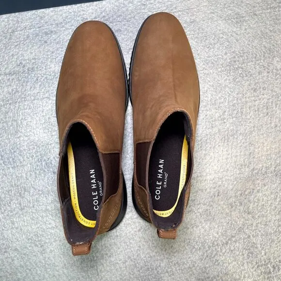 Cole Haan Grand Plus Chelsea Boot Lumber/Java Color Style C38789 Men Size 12 NEW
