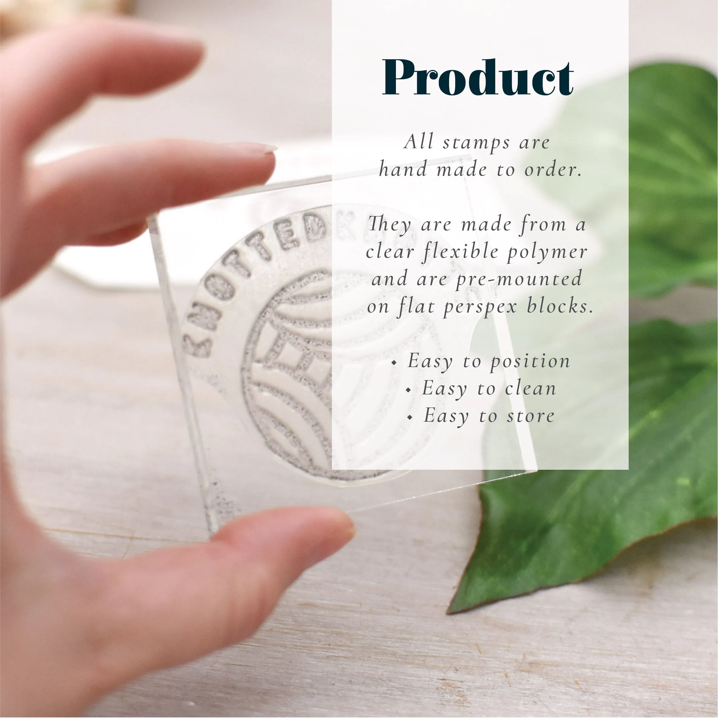 Custom Designed Stamp