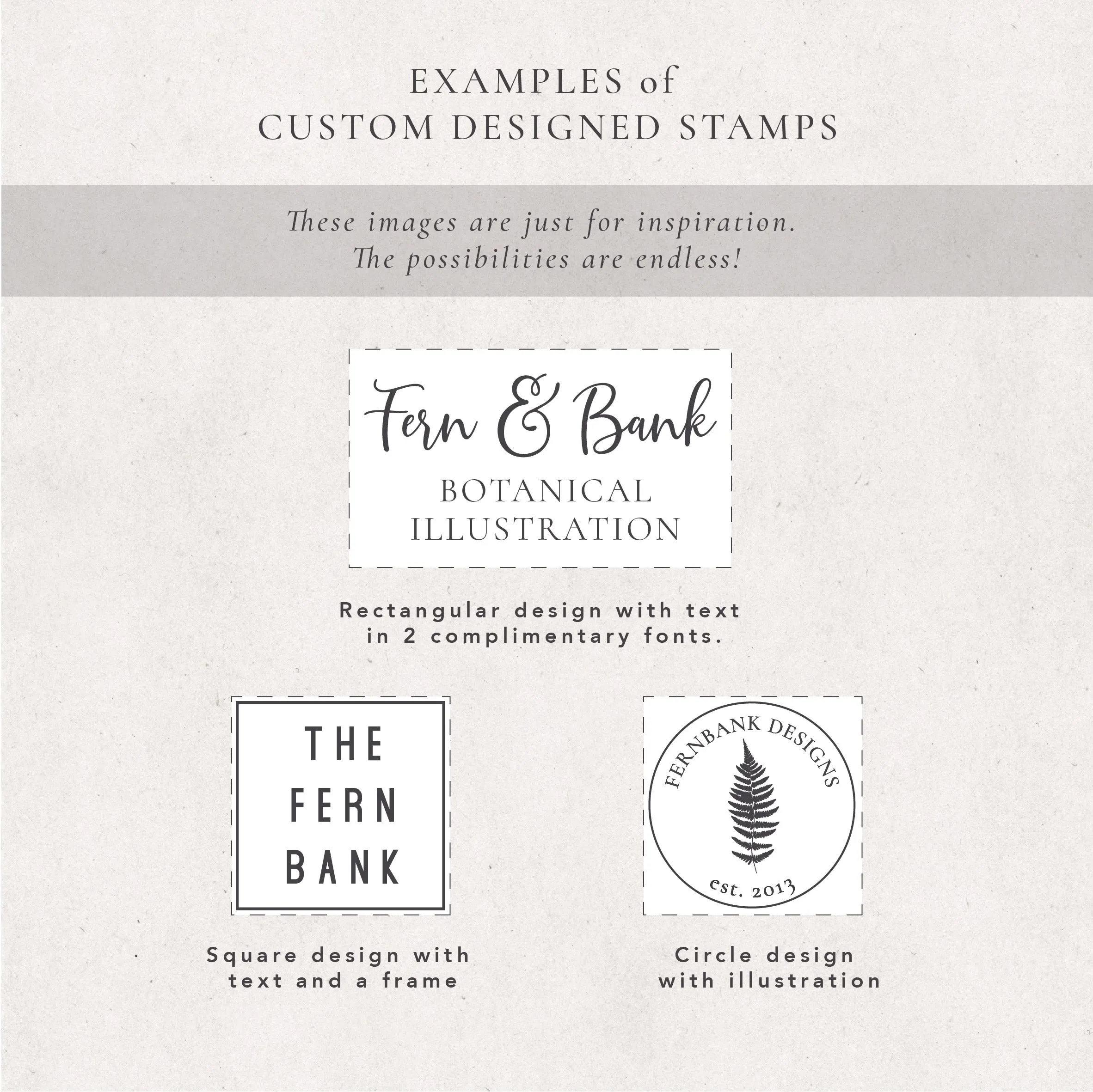 Custom Designed Stamp