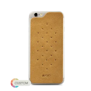 Customizable Leather Back - Premium Leather Back for iPhone 6/6s