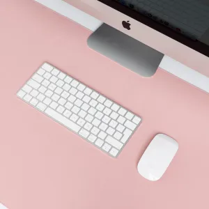 DelfiCase Pink Nude Leather Computer, Office Pad