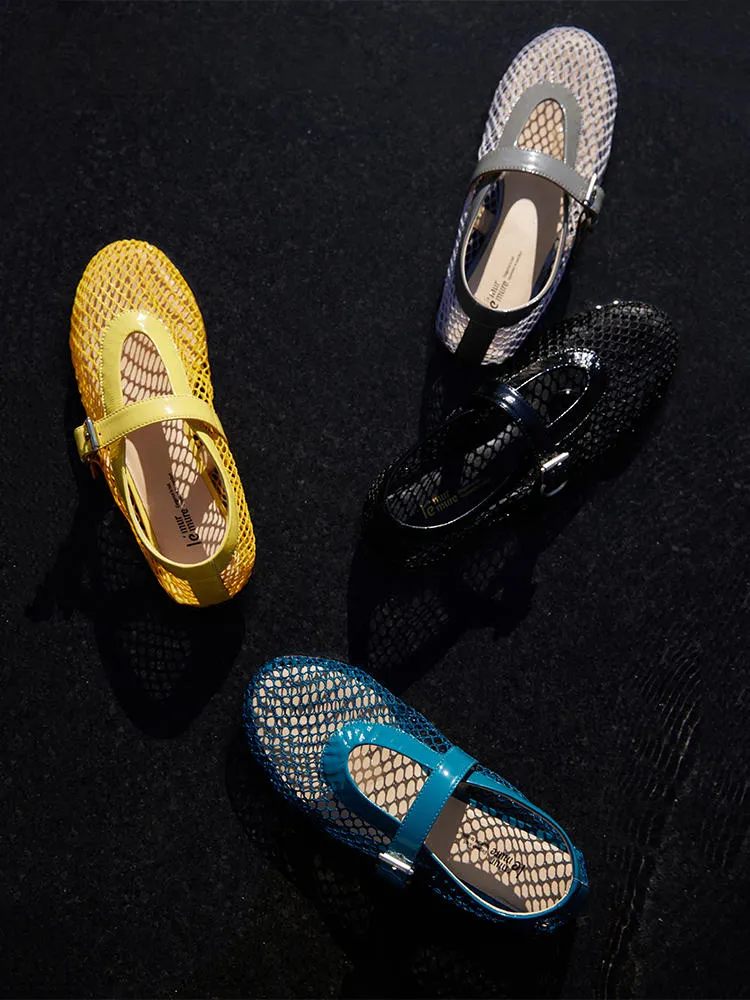 Dopamine Clean Fit Crochet Slip-On Shoes