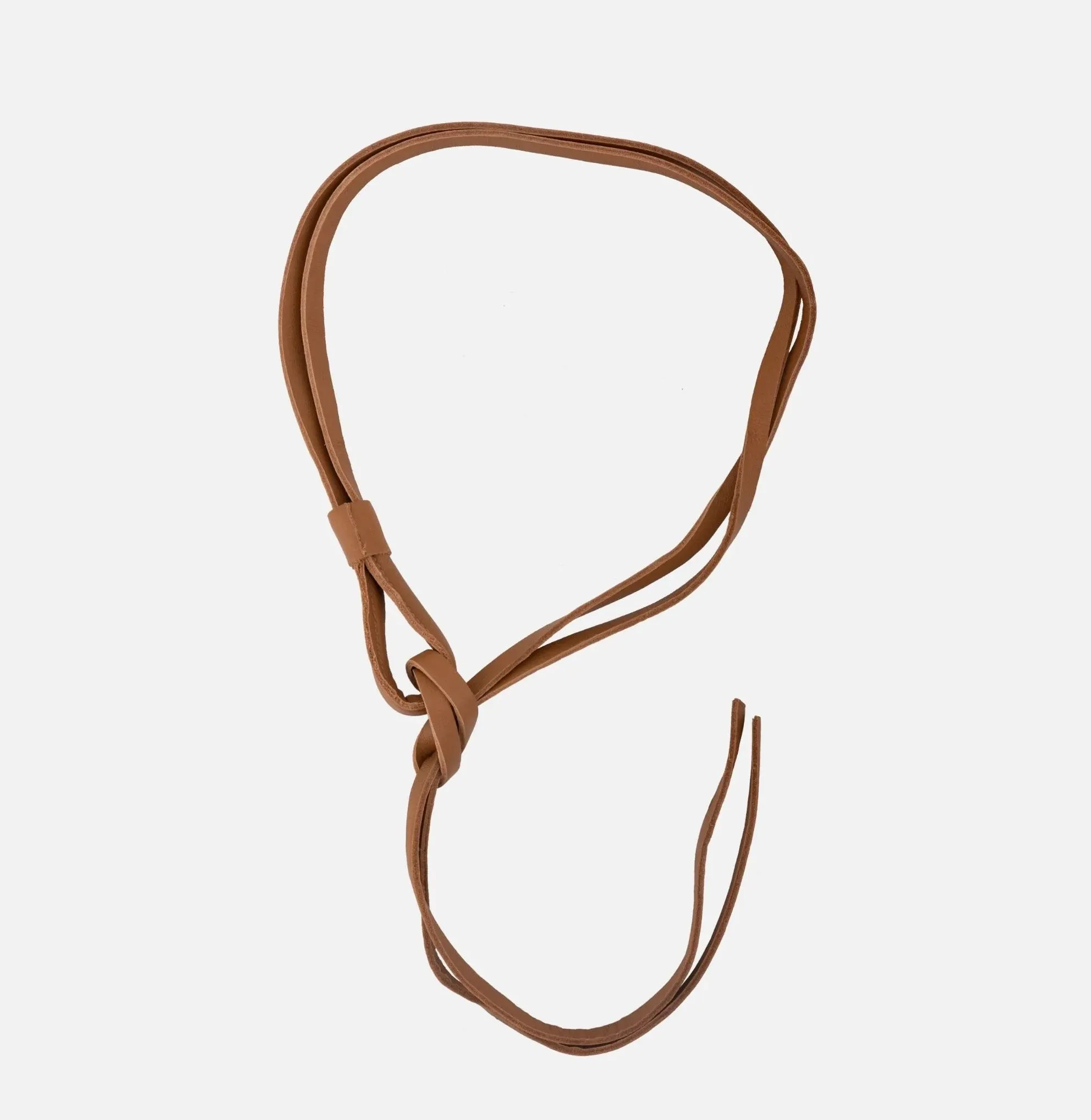 Esli Leather Knot Roper Belt