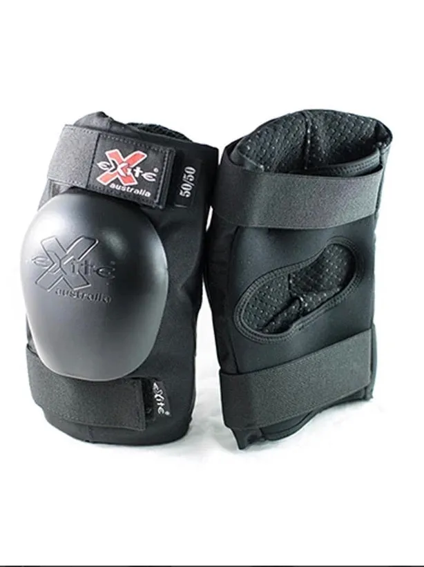 Exite 50/50 Knee and Elbow Protective Pad Set combo pack