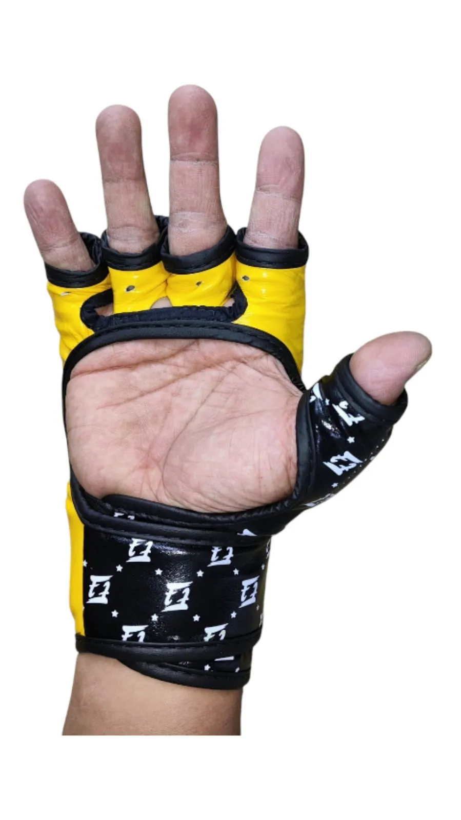 FAIRTEX FGV17 MMA Gloves [Black/Yellow]