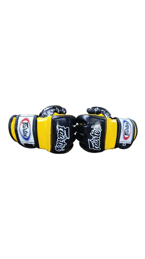 FAIRTEX FGV17 MMA Gloves [Black/Yellow]