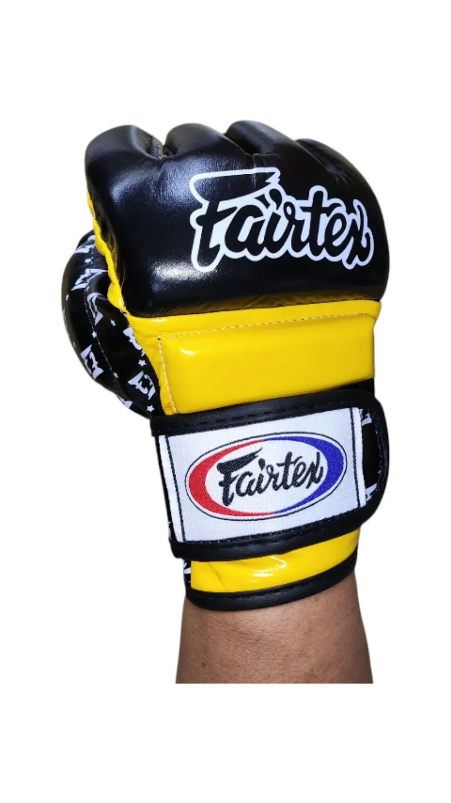 FAIRTEX FGV17 MMA Gloves [Black/Yellow]