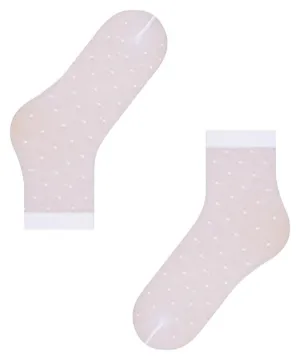 Falke Dot - White