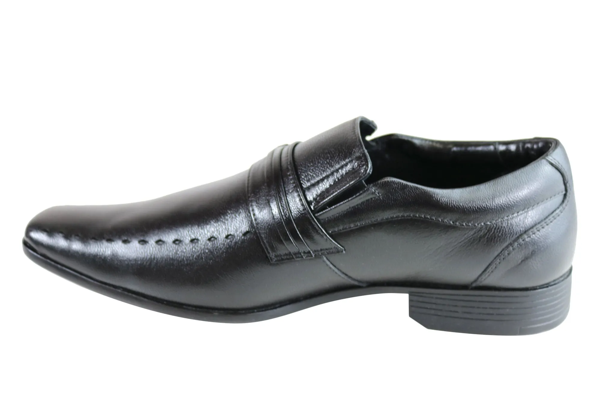 Ferricelli Sampson Mens Wave Memory Comfort Technology Leather Dress Shoes