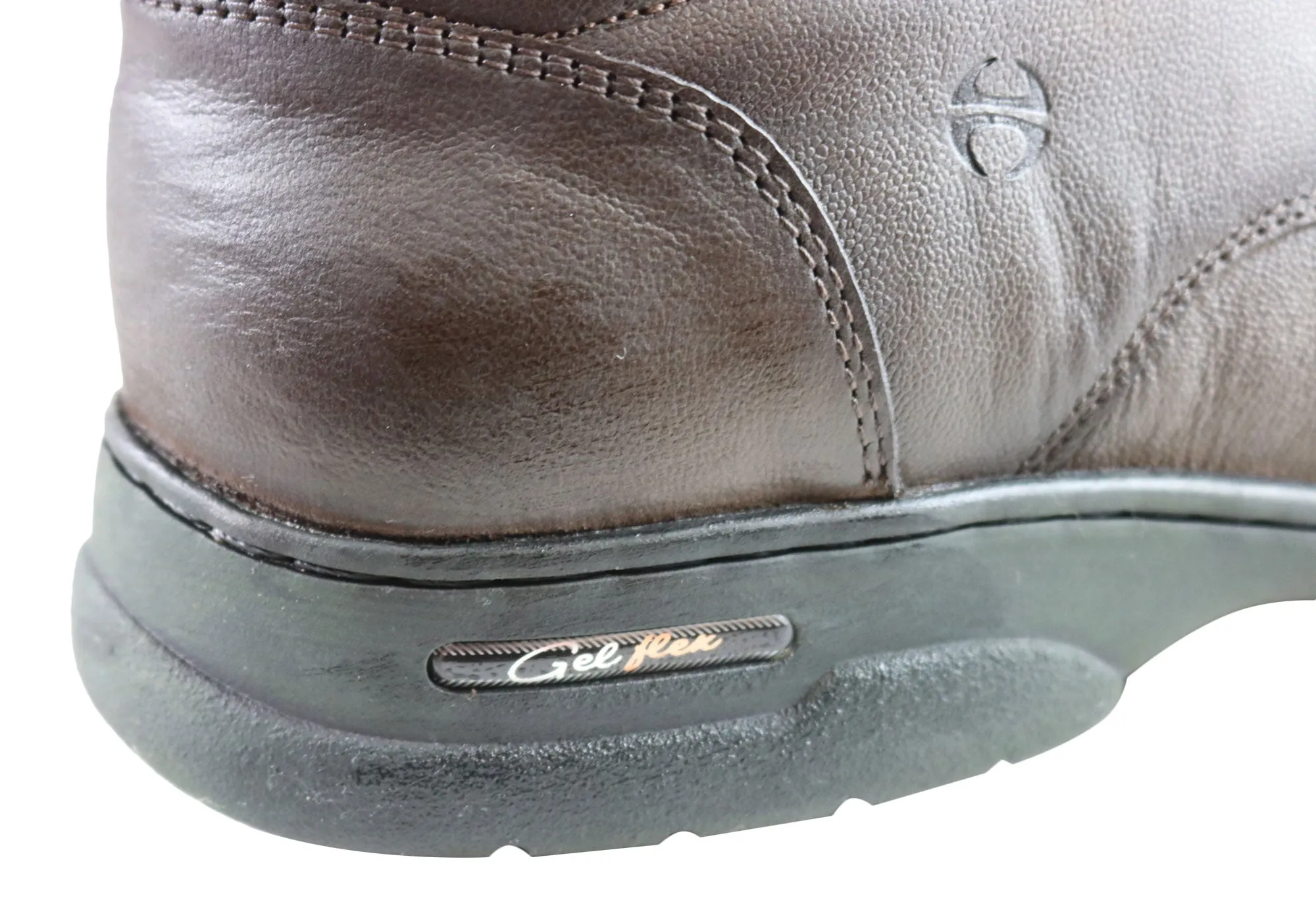 Ferricelli Vinnie Mens Leather Slip On Comfort Shoes Made In Brazil