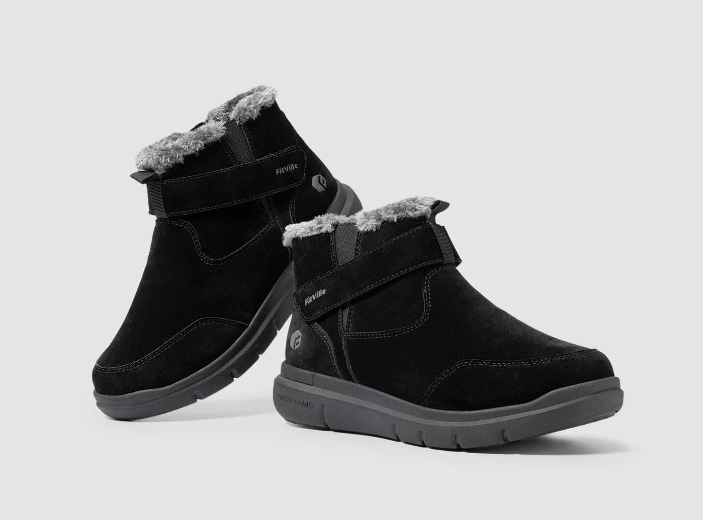 FitVille Herren CozyCore Winterstiefel V1