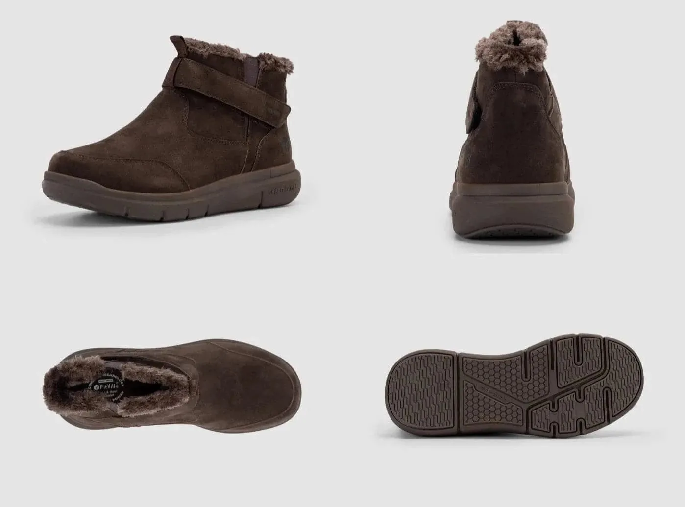 FitVille Herren CozyCore Winterstiefel V1