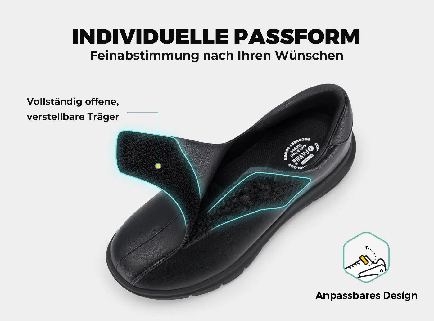 FitVille Herren EasyTop Deluxe Freizeitschuhe V1