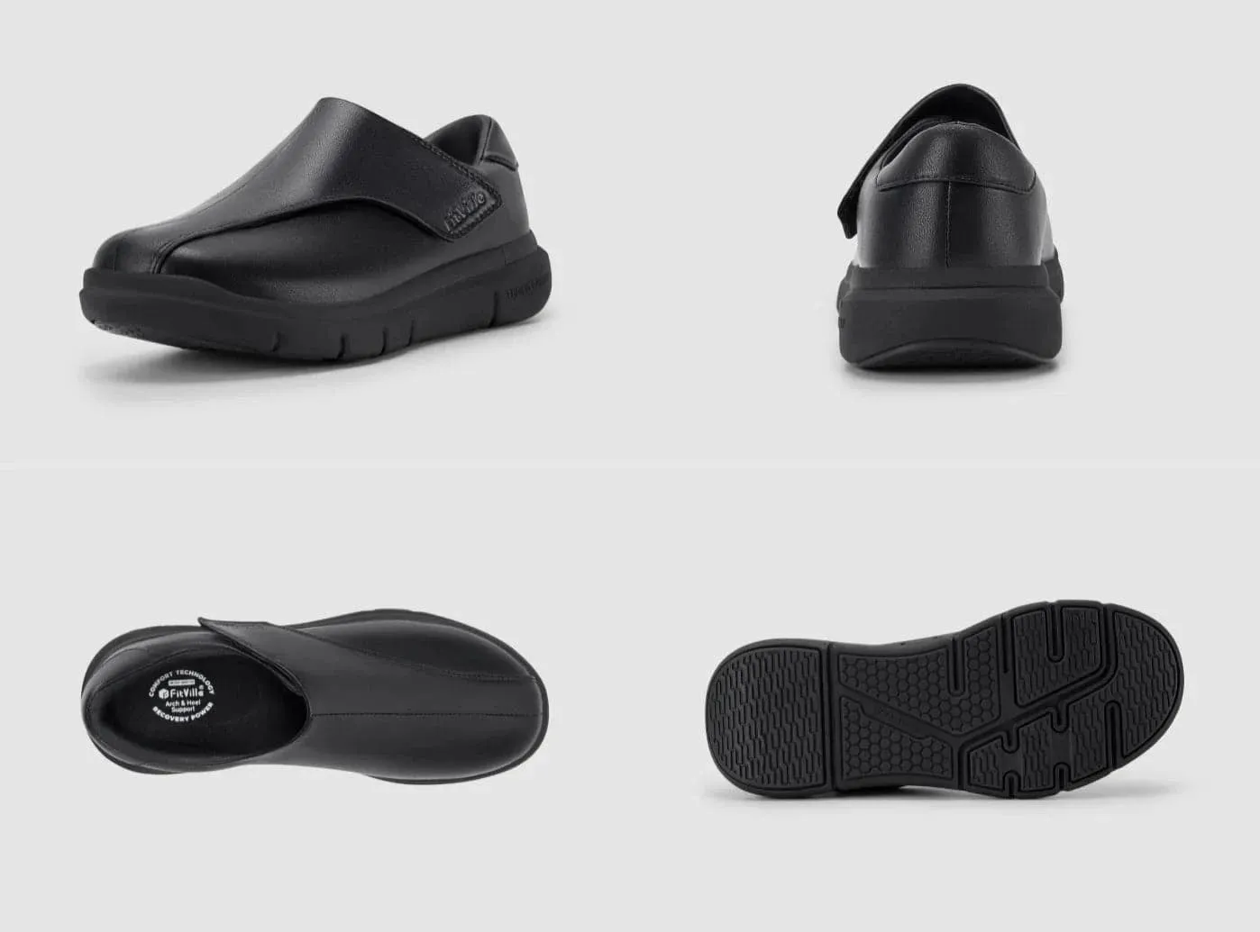 FitVille Herren EasyTop Deluxe Freizeitschuhe V1