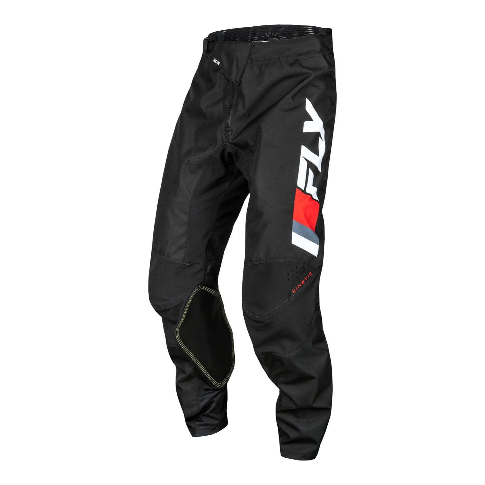Fly Racing 2024 Kinetic Prix Pants - Red / Grey / White