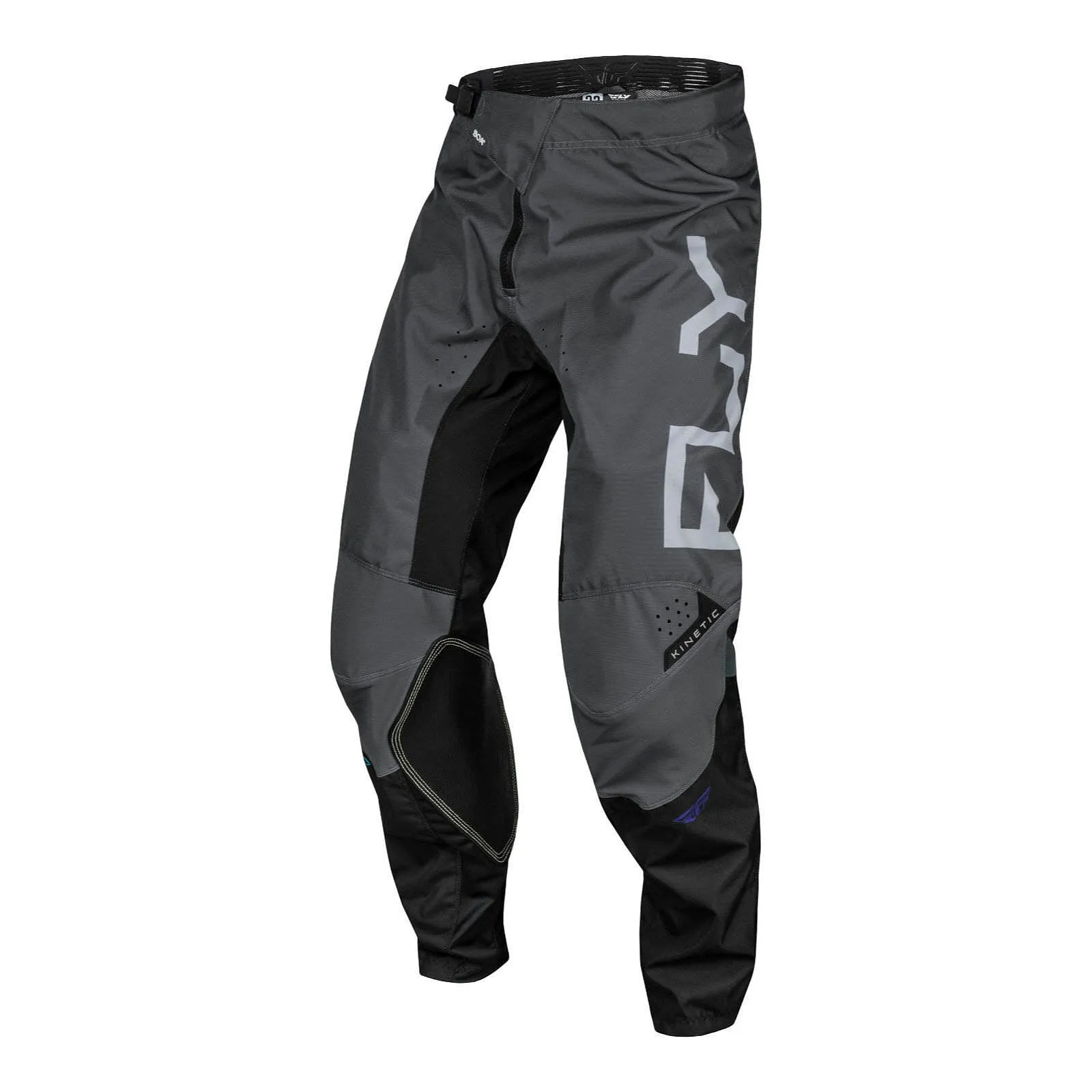 Fly Racing 2024 Kinetic Reload Pants - Charcoal / Black / Blue Iridium