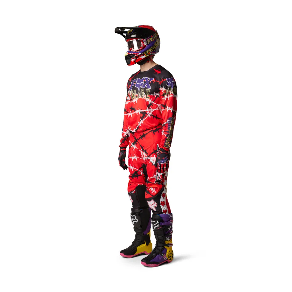 FOX 180 BARBED WIRE SE PANTS [FLO RED]