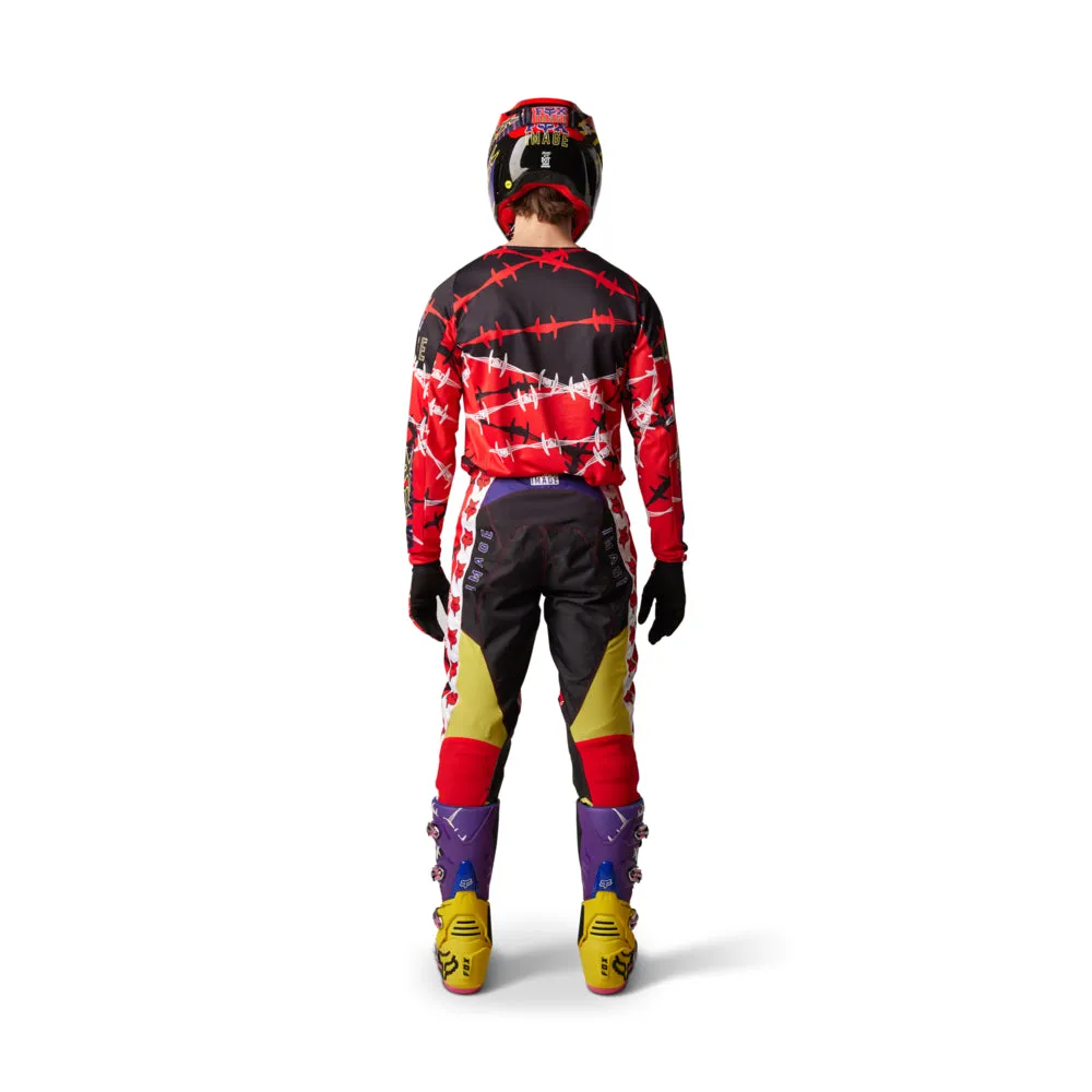 FOX 180 BARBED WIRE SE PANTS [FLO RED]