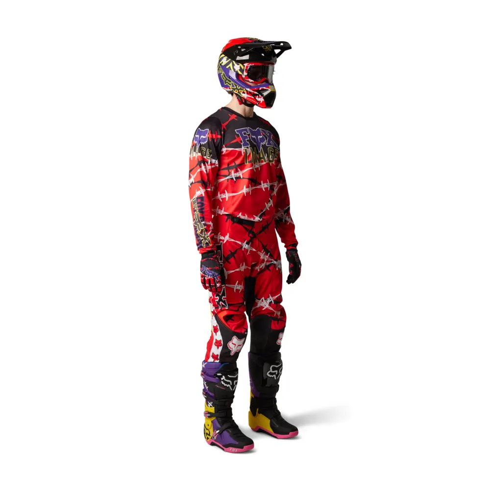 FOX 180 BARBED WIRE SE PANTS [FLO RED]