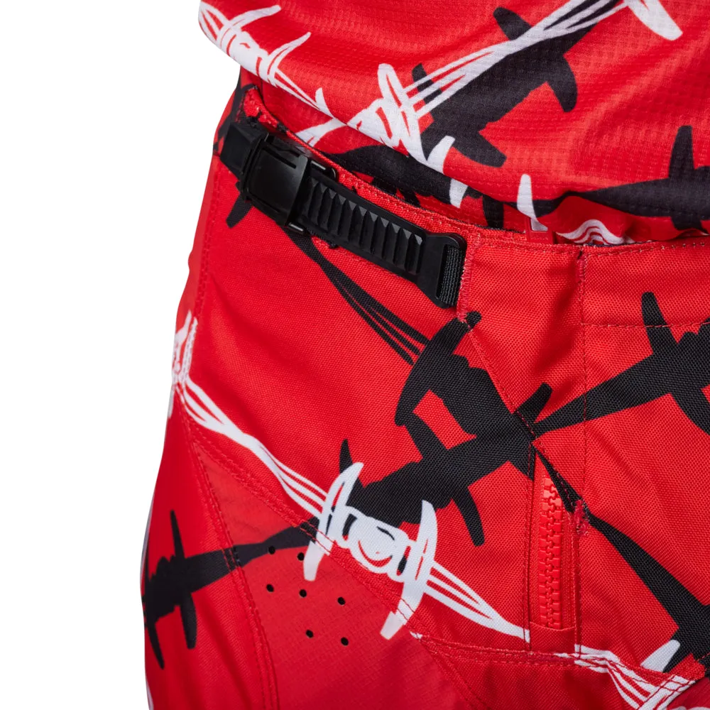 FOX 180 BARBED WIRE SE PANTS [FLO RED]