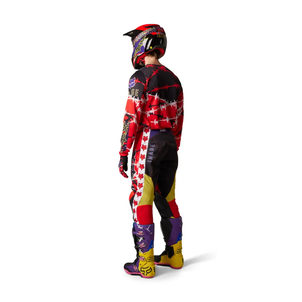 FOX 180 BARBED WIRE SE PANTS [FLO RED]