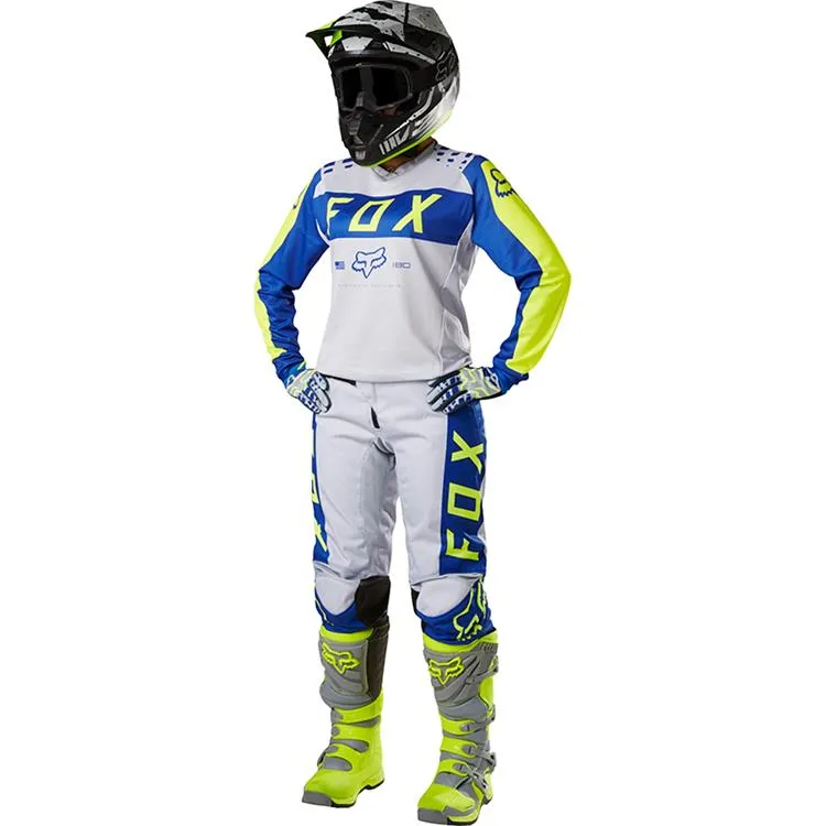 FOX WOMENS 180 PANTS [GREY/BLUE]
