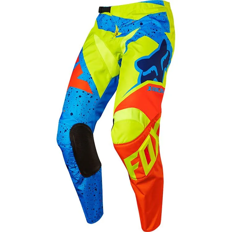 FOX YOUTH 180 NIRV PANTS [YELLOW/BLUE]