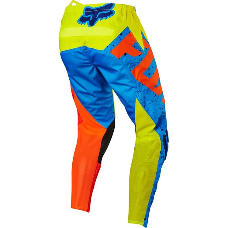FOX YOUTH 180 NIRV PANTS [YELLOW/BLUE]