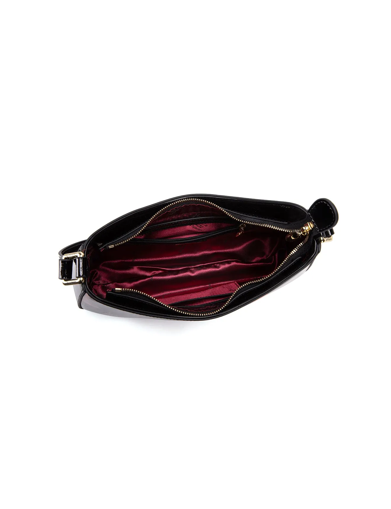 GEORGIE PATENT LEATHER BAG WITH RFID- SN63-0822- NEW IN