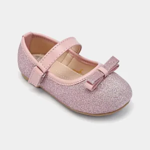 Girls Pumps 11-73-Tea.Pink