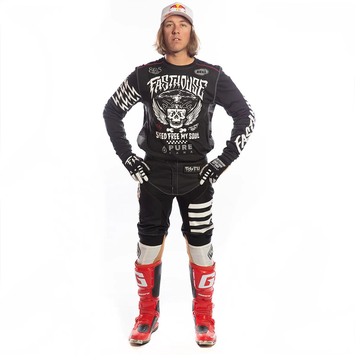 Grindhouse Bereman Youth Pant - Black/Cream