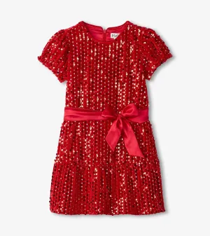 Hatley Holiday Velvet Sequins Dress