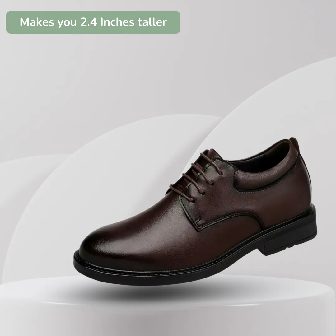 Henry Oxford Leather Shoes 2Lift
