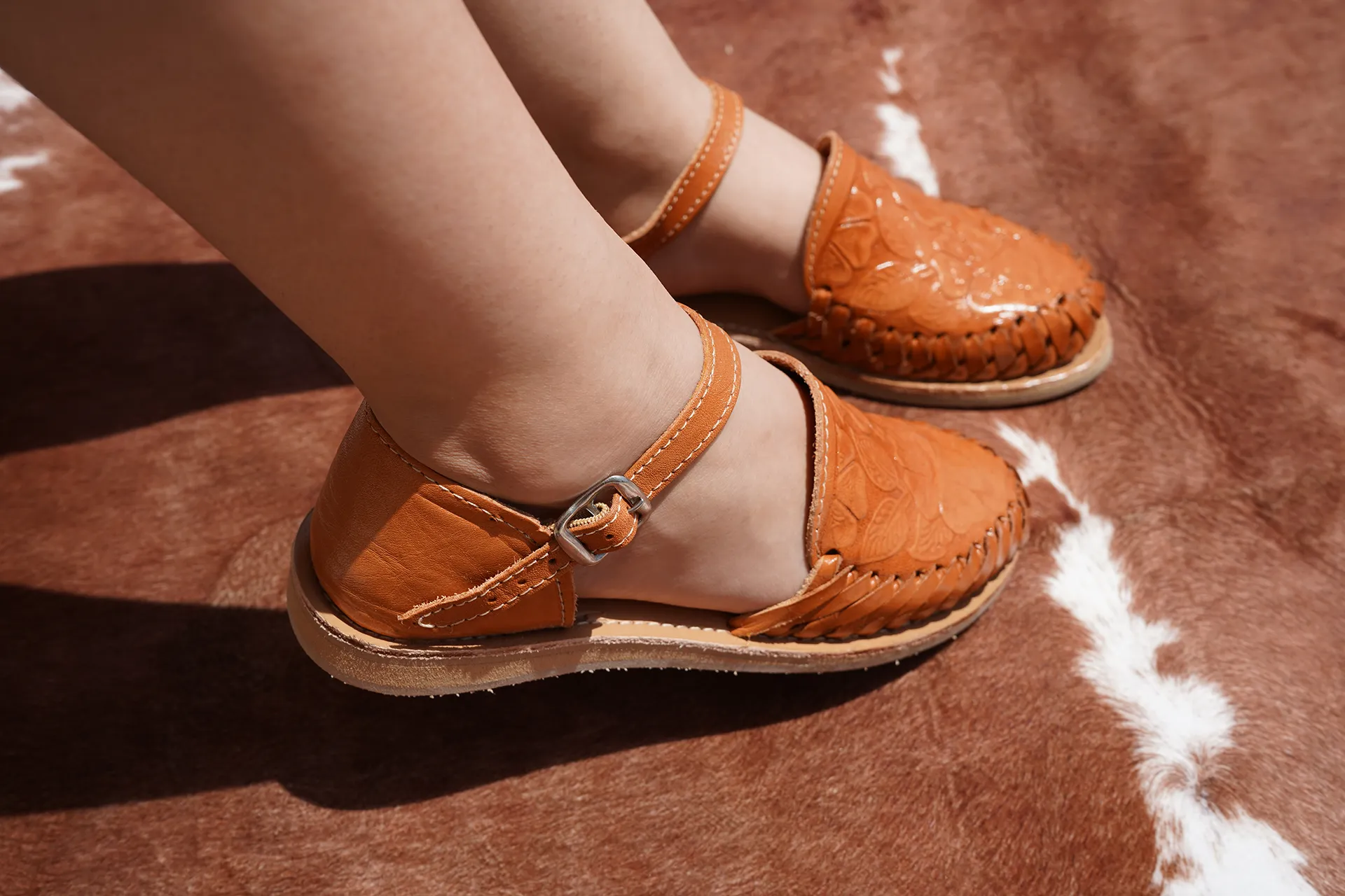 Honey Brown Huaraches
