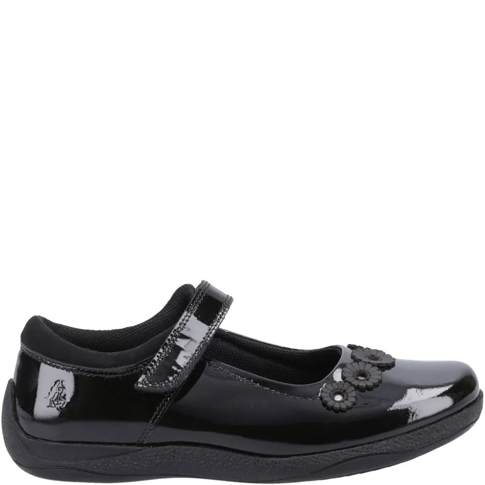 Hush Puppies Christina Patent Senior School Shoes