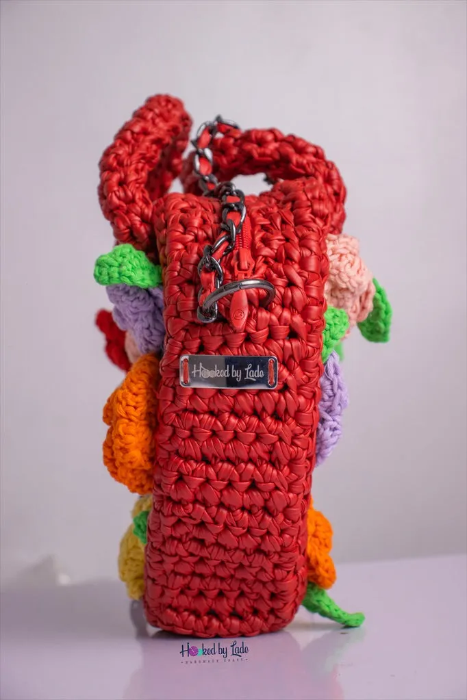 ‘Ife-bouquet’ Red garden bag